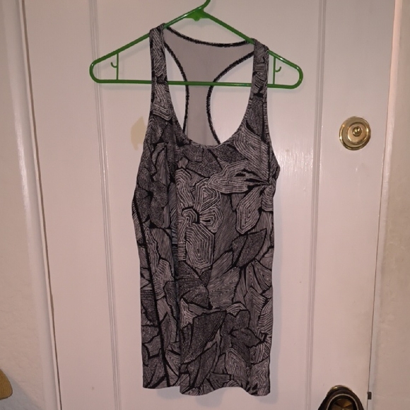 lululemon athletica Tops - lululemon athletica | Black and Gray Women's Tank Top